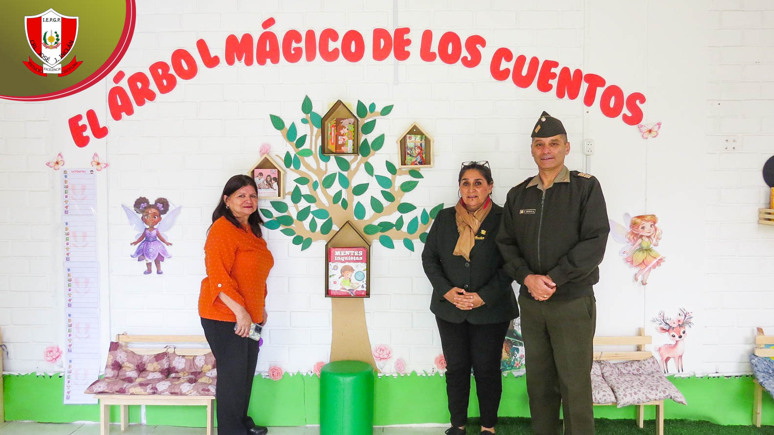 INAUGURAMOS NUESTRA NUEVA AULA DE LECTURA EN LA SEDE INICIAL