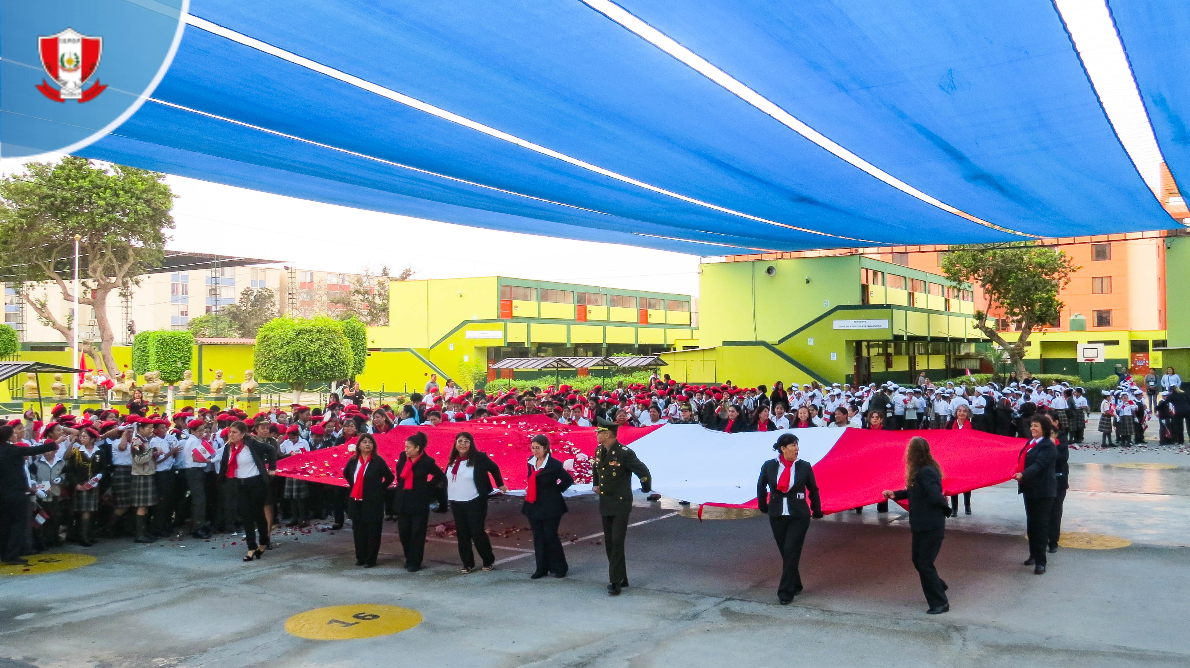 IEPGP “CRL. JOSÉ JOAQUÍN INCLÁN” CONMEMORÓ EL DÍA DE LA BANDERA